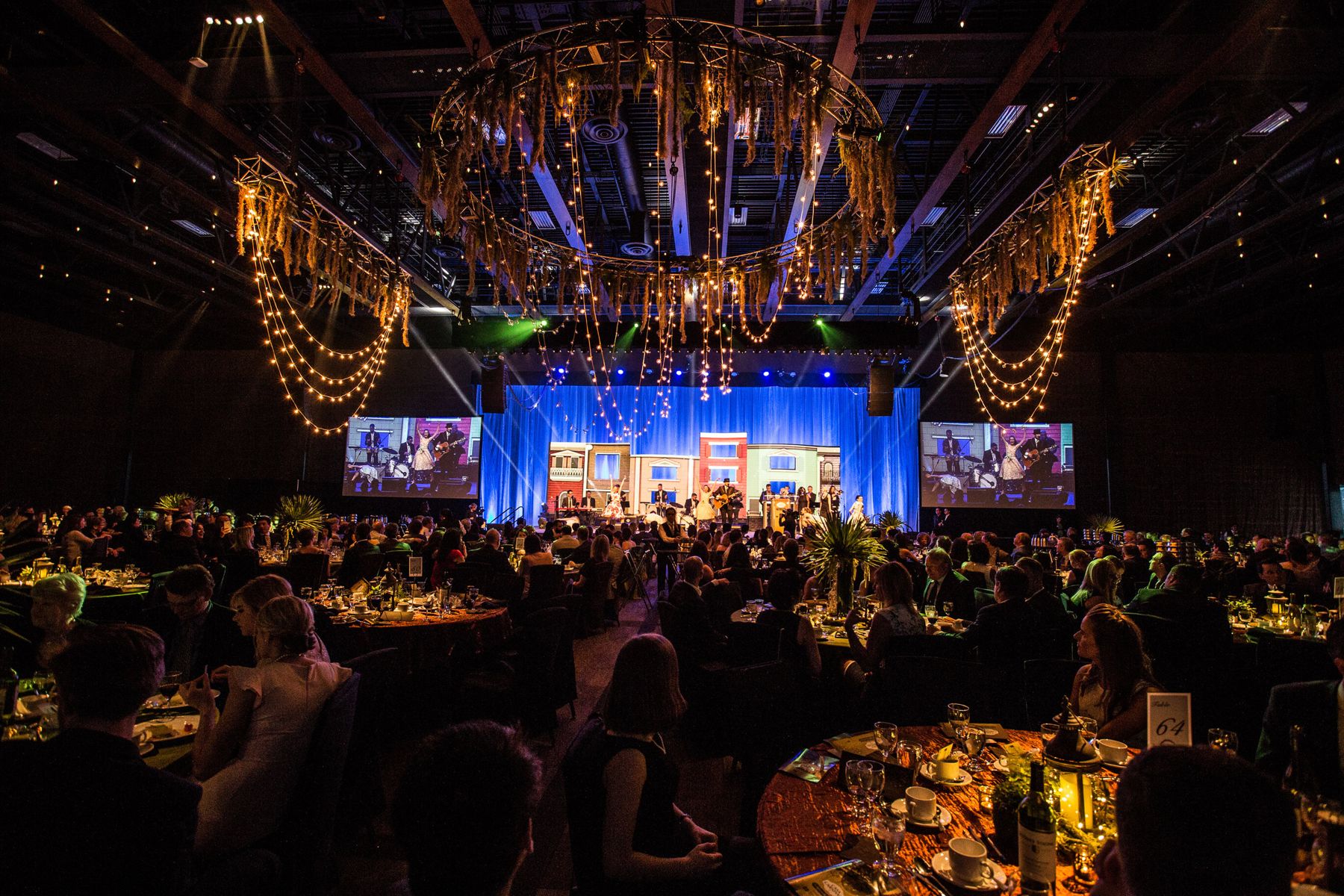 CASA gala, LED wall and set