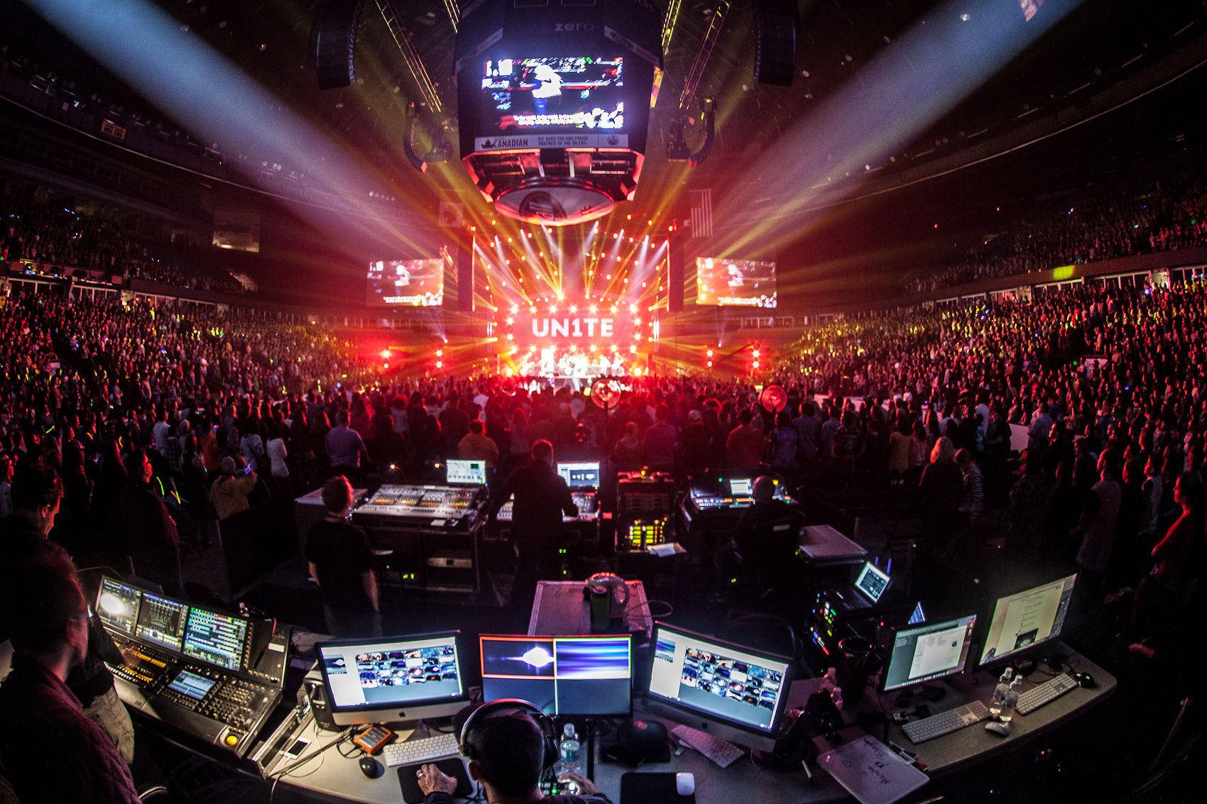 Youth conference, arena