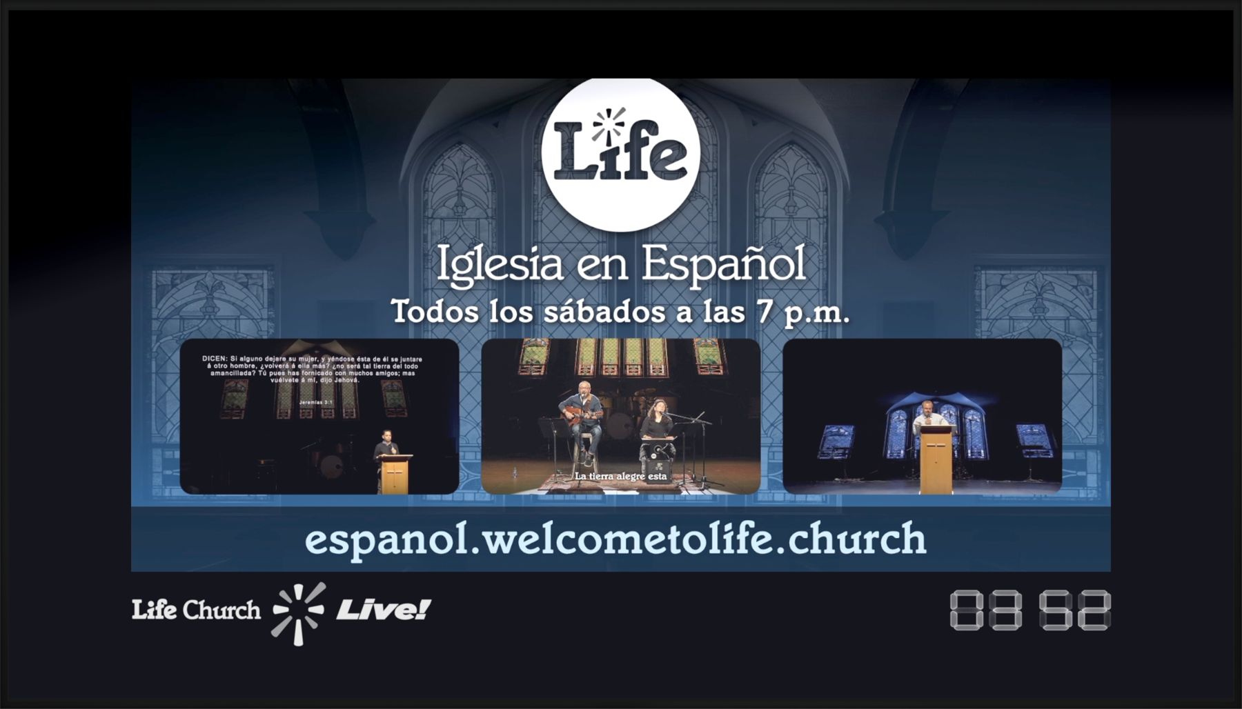 Iglesia en Español, broadcast