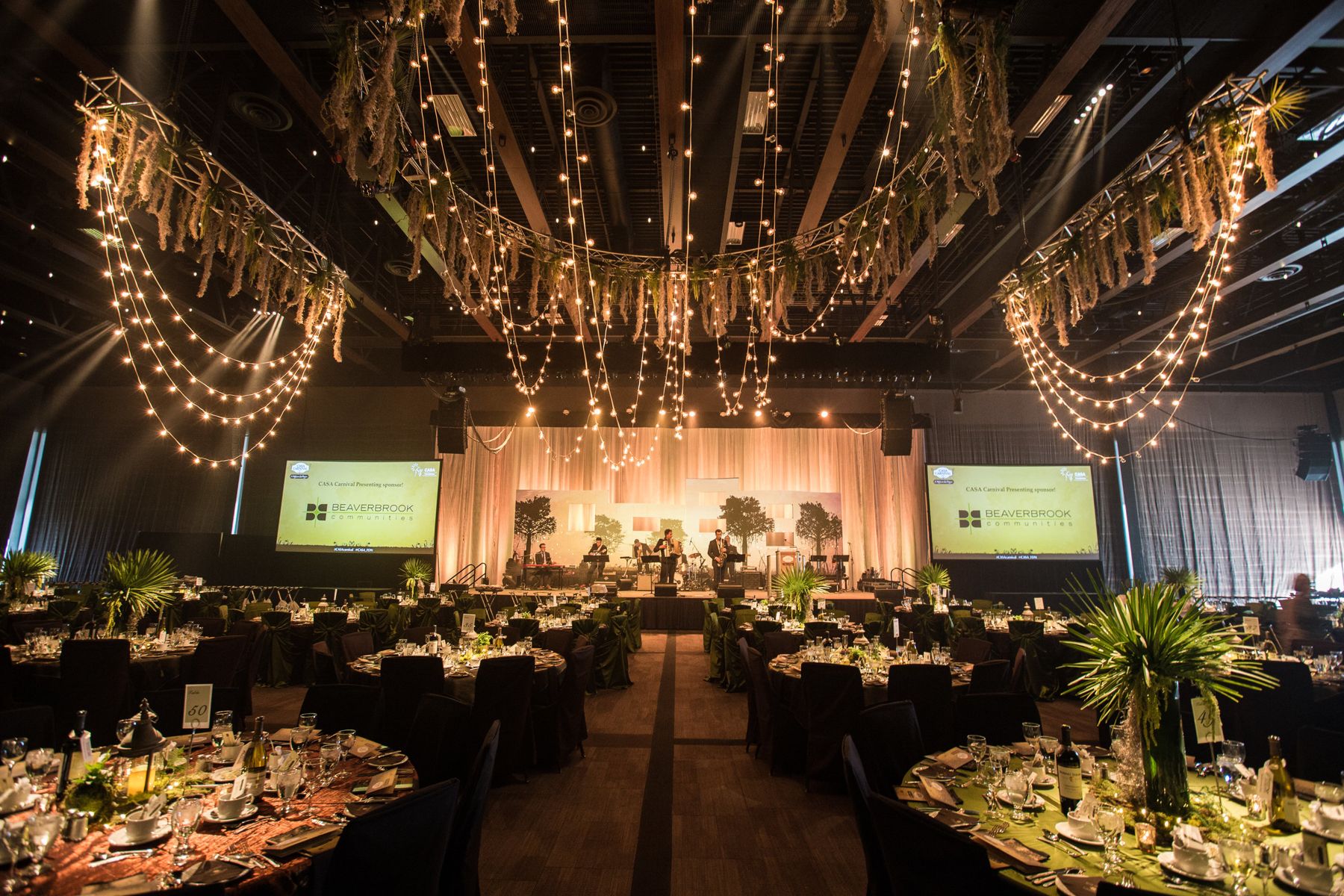 Show night: CASA gala, LED wall design