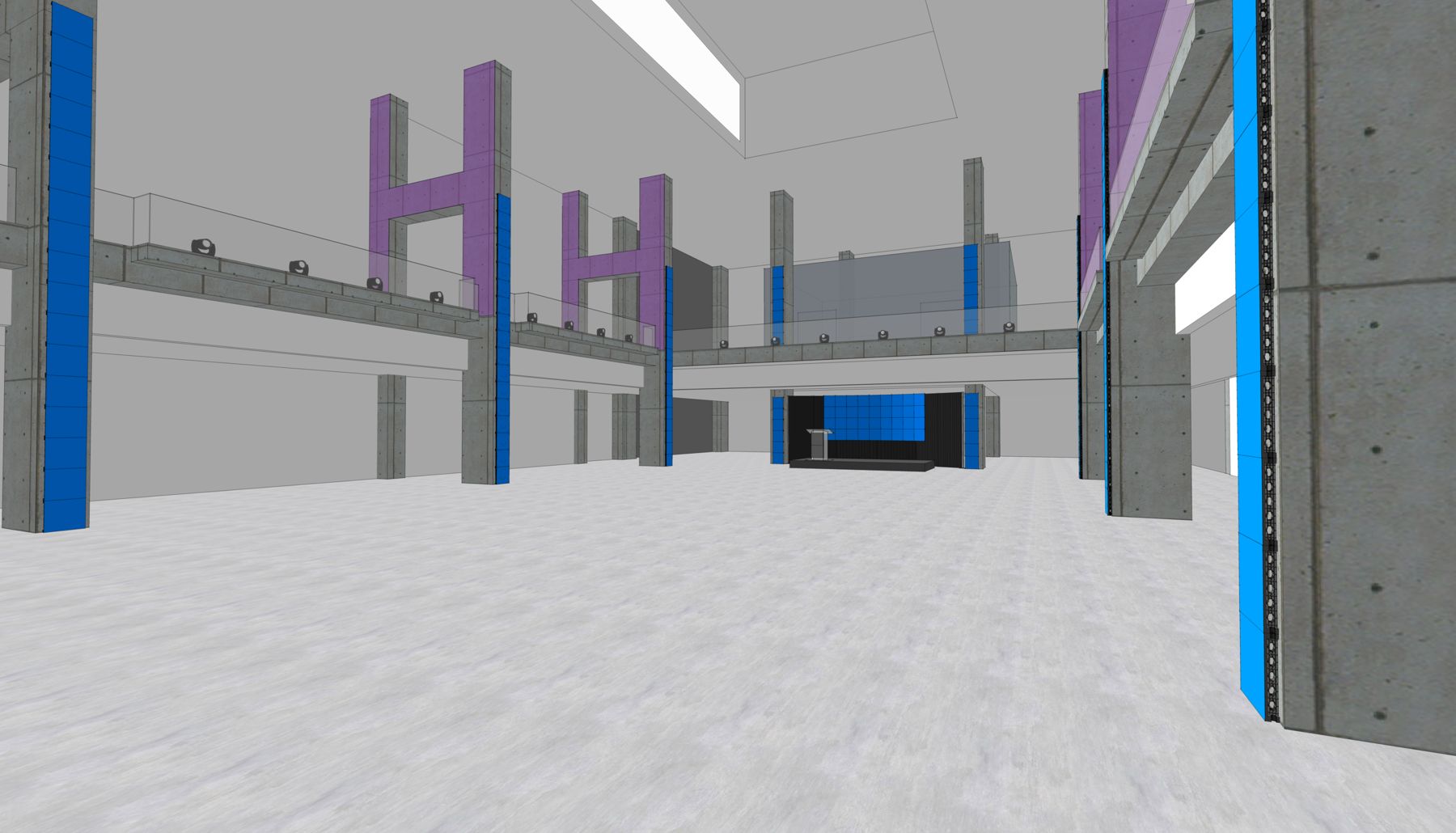 Venue walkthrough, NAIT