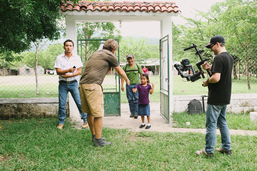 Documentary shoot, Guatemala