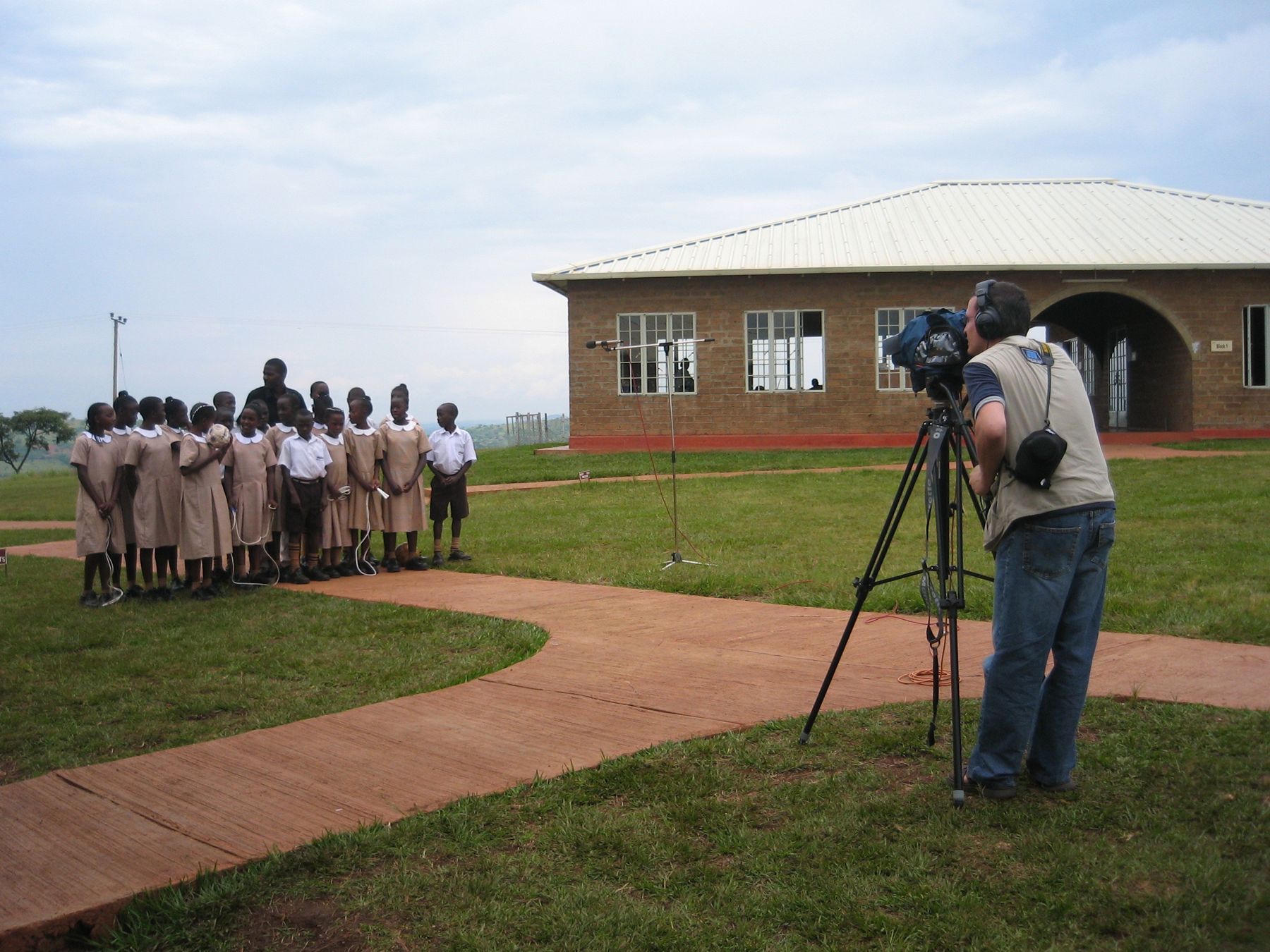The school build story, Uganda